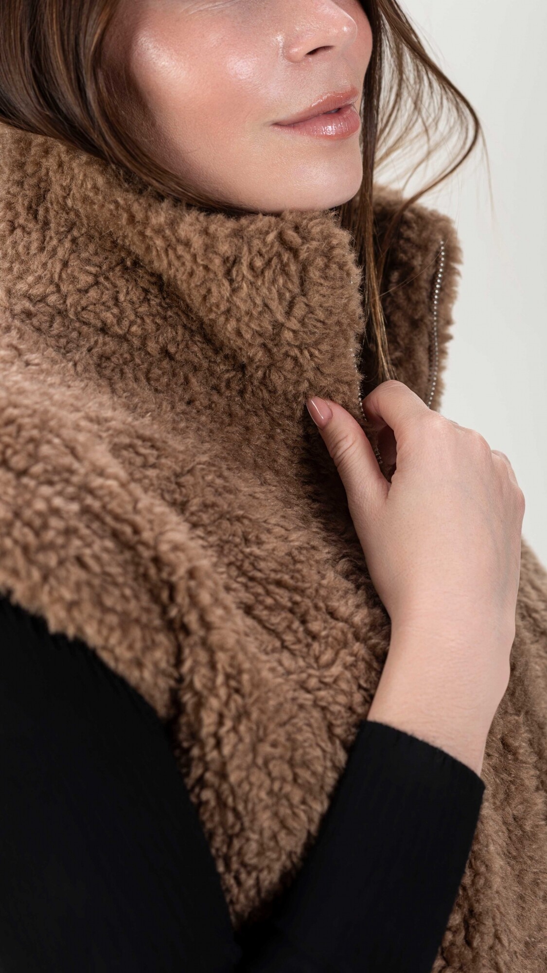 Chaleco Reversible Marena Camel