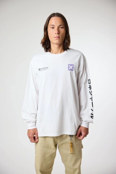 JOURNAL LS TEE Blanco
