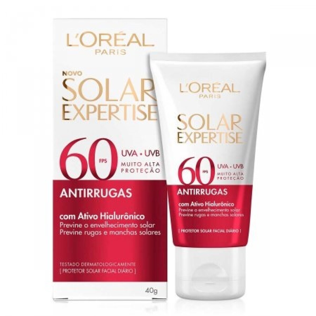 LOREAL SOLAR EXPERTISE FPS60 ANTIARRUGAS 40gr 