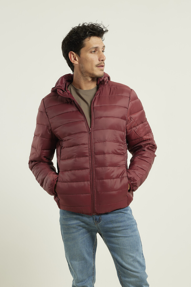 CAMPERA HARRINGTON URBAN - Bordo 