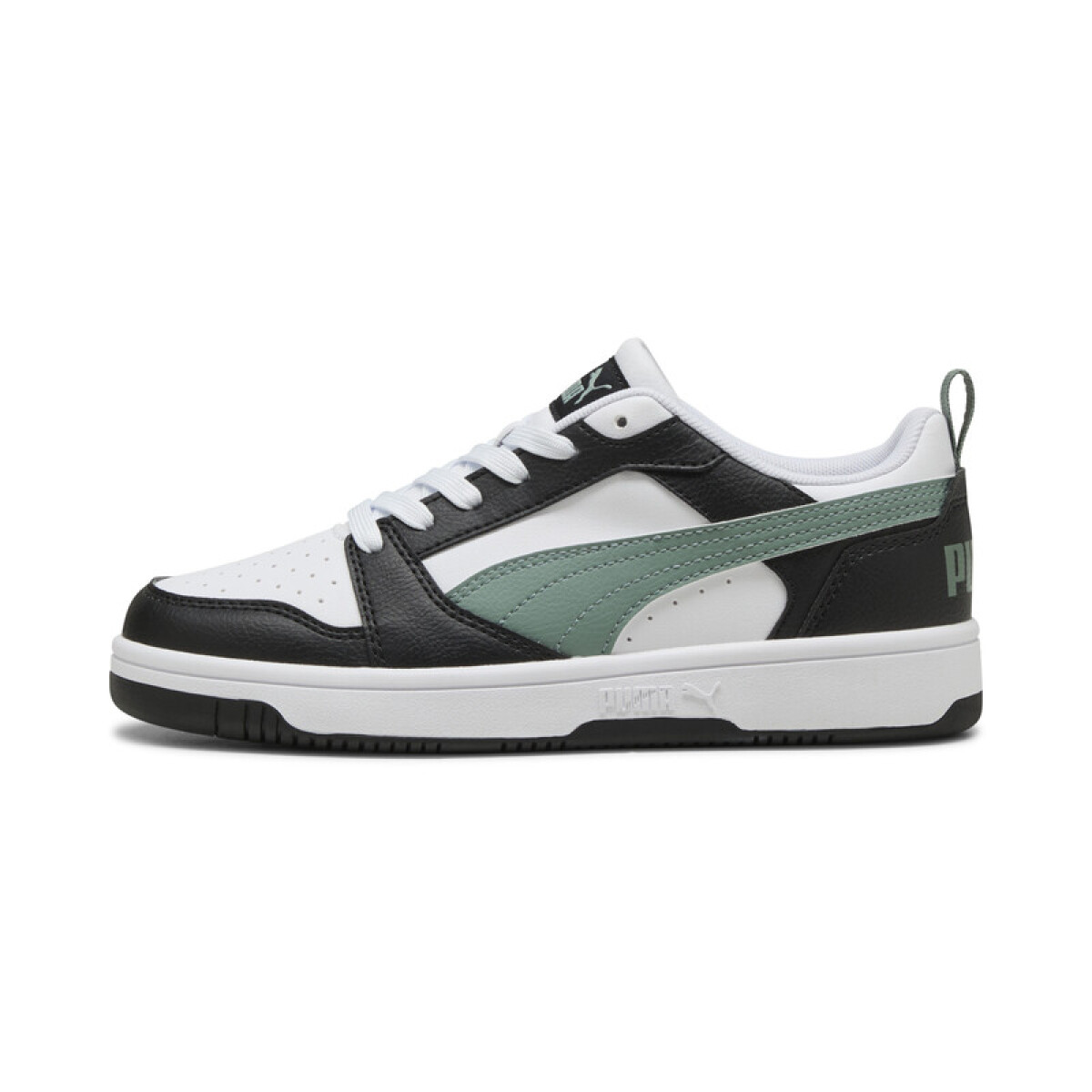 Rebound V6 Lo Jr 39383320 - Negro/verde 