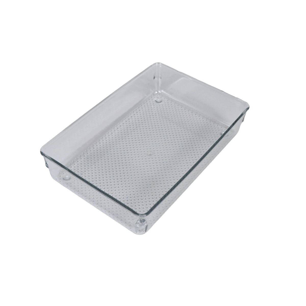 ORGANIZADOR RECT ACRIL TRANSP 23X15.5X5CM 