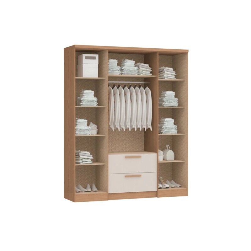 Ropero 4 Puertas 2 Cajones Aspen Angelin/blanco Ropero 4 Puertas 2 Cajones Aspen Angelin/blanco
