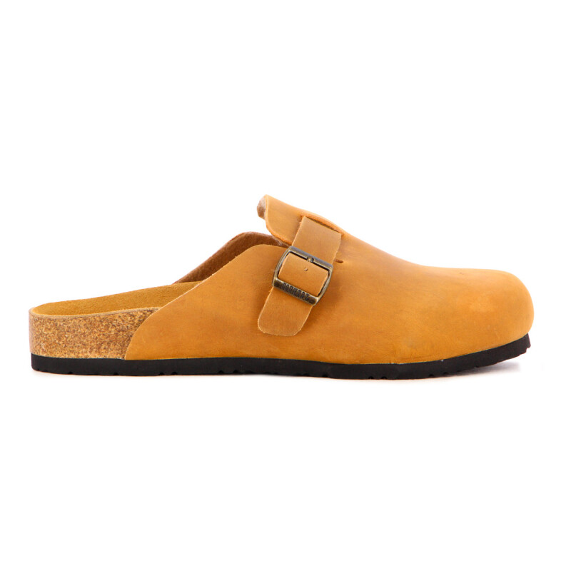 Country Zueco De Hombre C/ Hebilla - Marron Claro Marron Claro