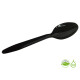 Cuchara Biodegradable x10 Unidades Negro
