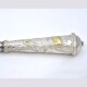 Cuchillo Hoja 20 Cm, Cabo De Plata Y Oro, Con Vaina De Cuero Cuchillo Hoja 20 Cm, Cabo De Plata Y Oro, Con Vaina De Cuero