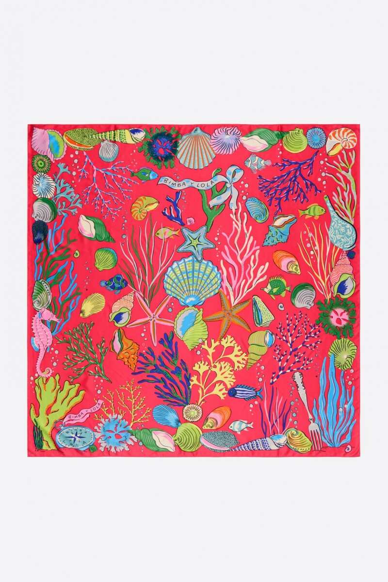 PAÑUELO Fucsia