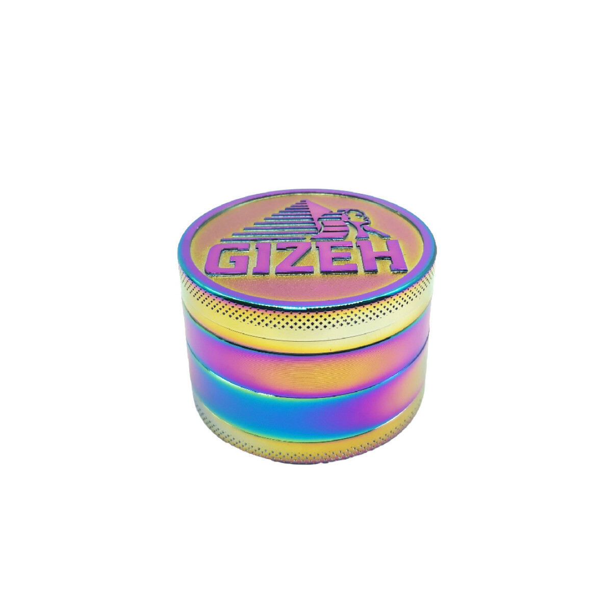 GRINDER GIZEH ICY TORNASOLADO 4 PARTES - 60MM 