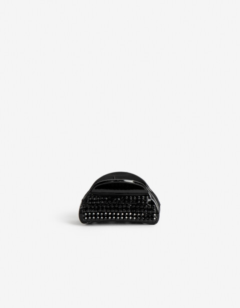 Broche Strass Broche Curvo Strass - Negro