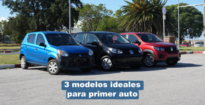 3 modelos ideales para primer auto