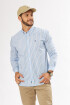 CAMISA ELLUM POLANCO Blanco/celeste