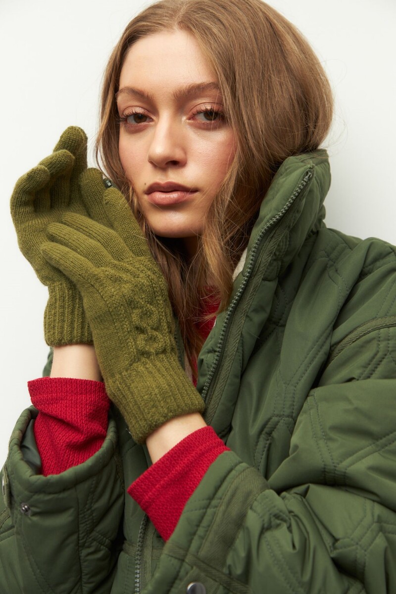GUANTES MOIRANA - Verde Hierba 