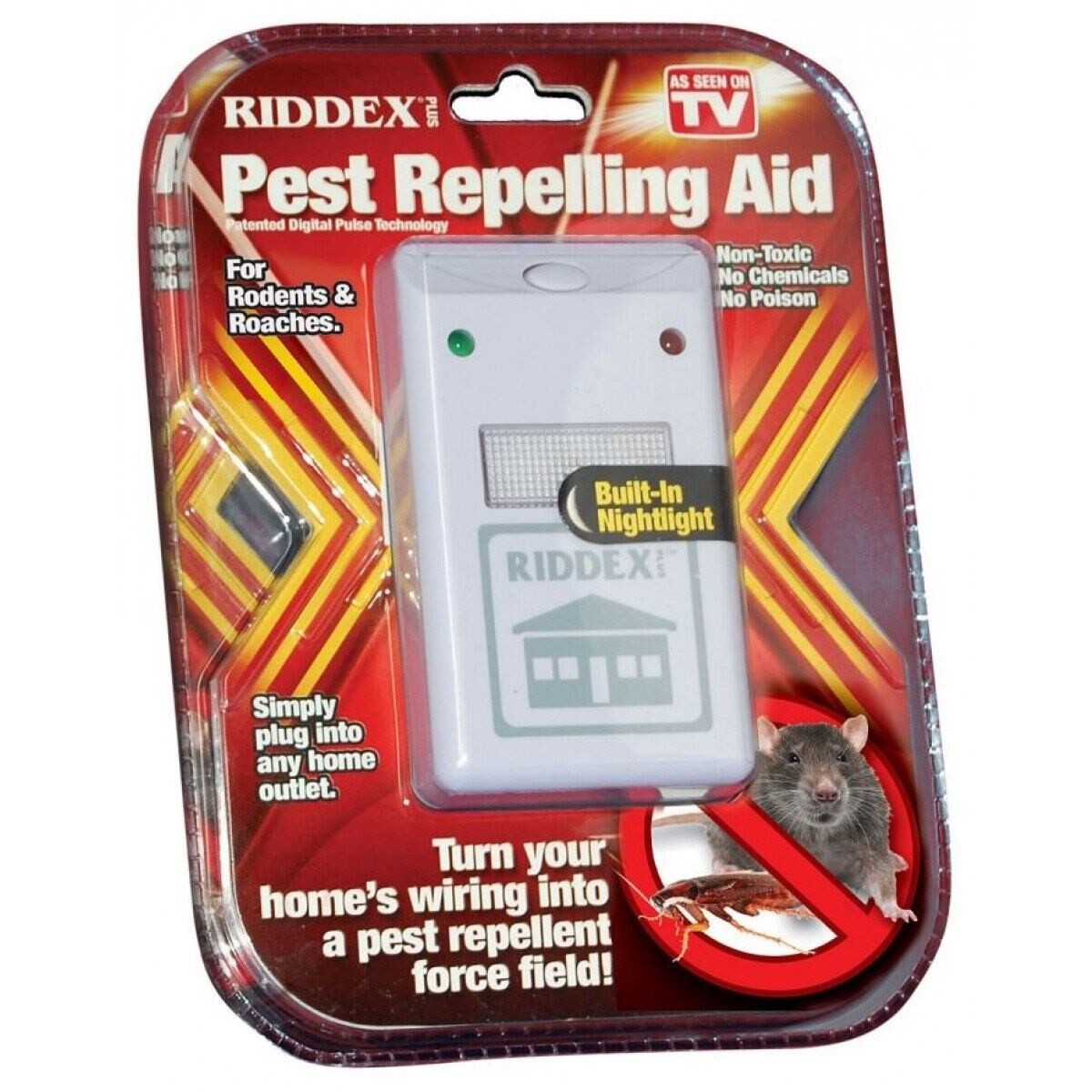 Repelente de insectos y roedores riddex - 001 