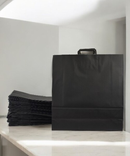 Pack x 50 - bolsa lisa 45x15x48 cm. NEGRO