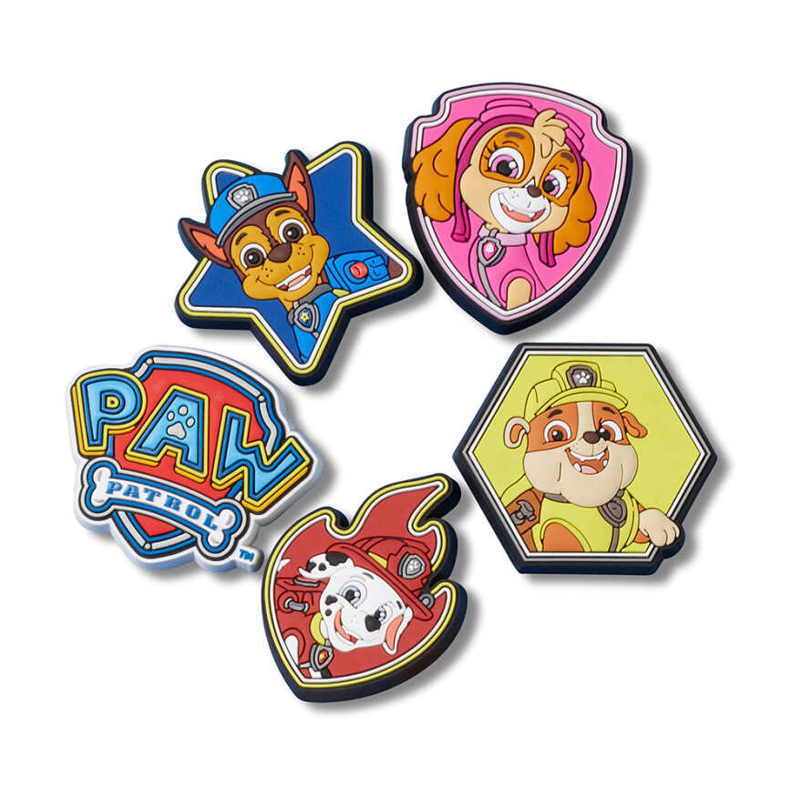 Jibbitz Paw Patrol Pack 5 Multicolor Multicolor