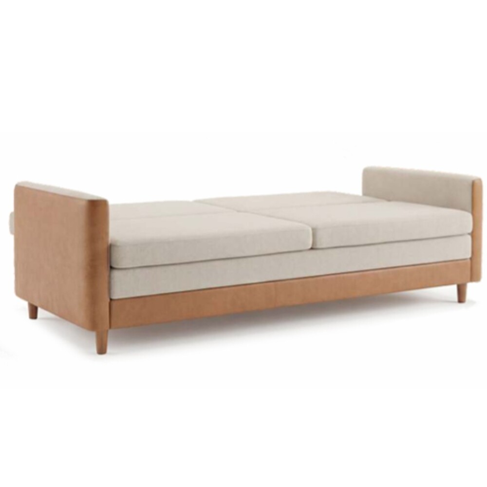 SOFÁ SILLÓN CAMA AUDAX 2 CUERPOS BEIGE