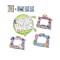 3D picture frame set Único