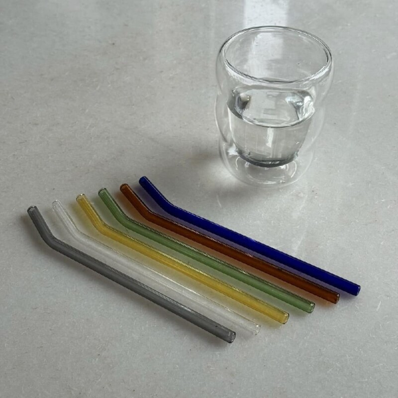 Set 6 pajitas sorbitos de colores Set 6 pajitas sorbitos de colores