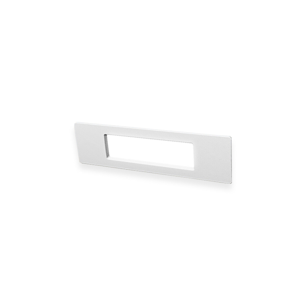 Luminaria de embutir rectangular gris 8,5W cálida IP55 - FL0922X 