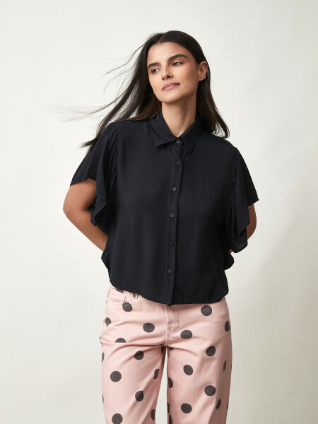 CAMISA GIRASOL NEGRO