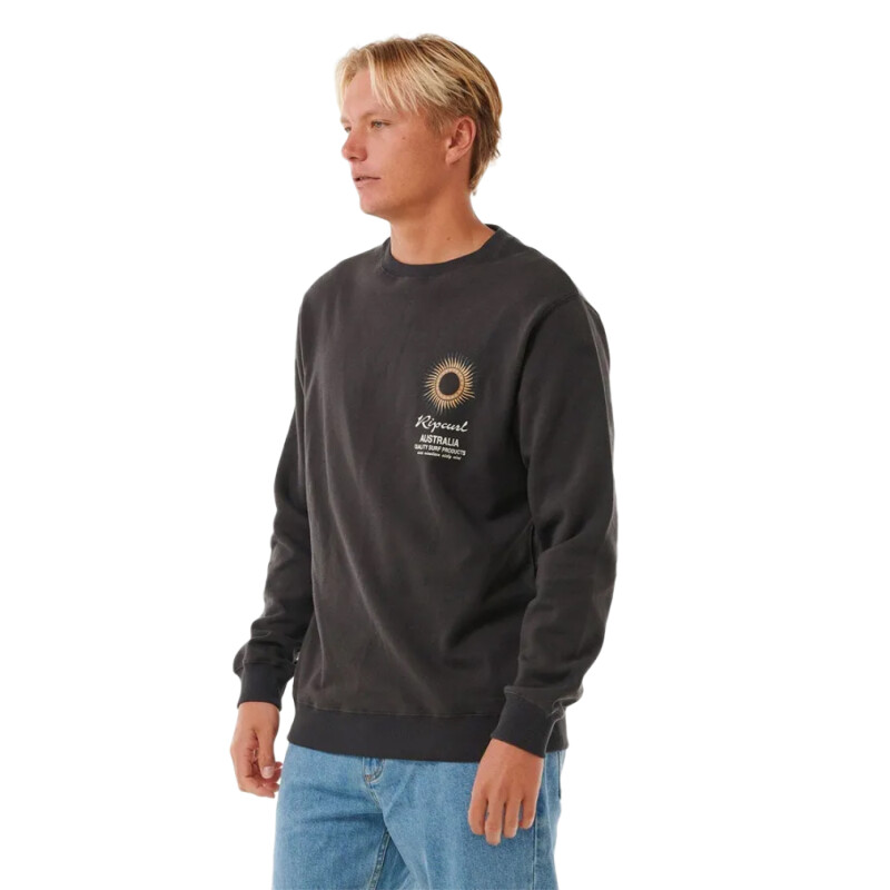 Buzo Rip Curl Sunset Desto Crew - Gris Buzo Rip Curl Sunset Desto Crew - Gris