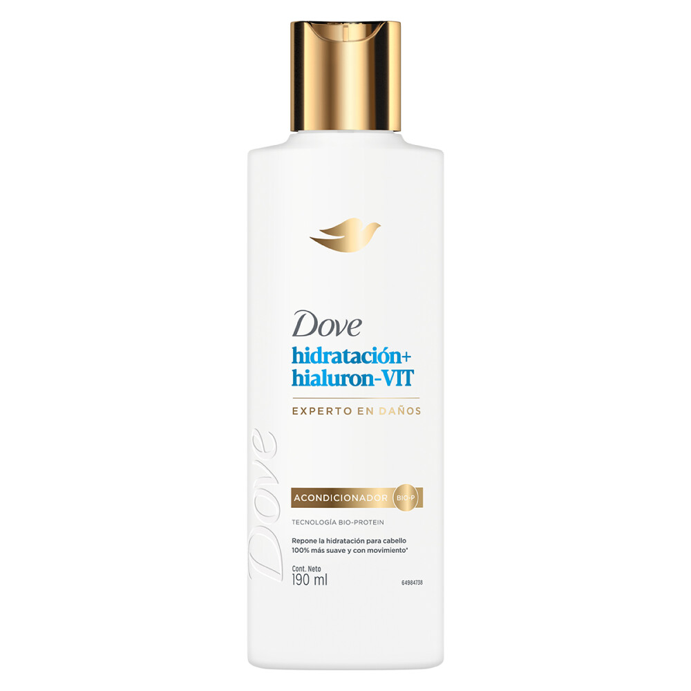 DOVE ACO HIDRAT + HILAURON VIT X 190 ML única