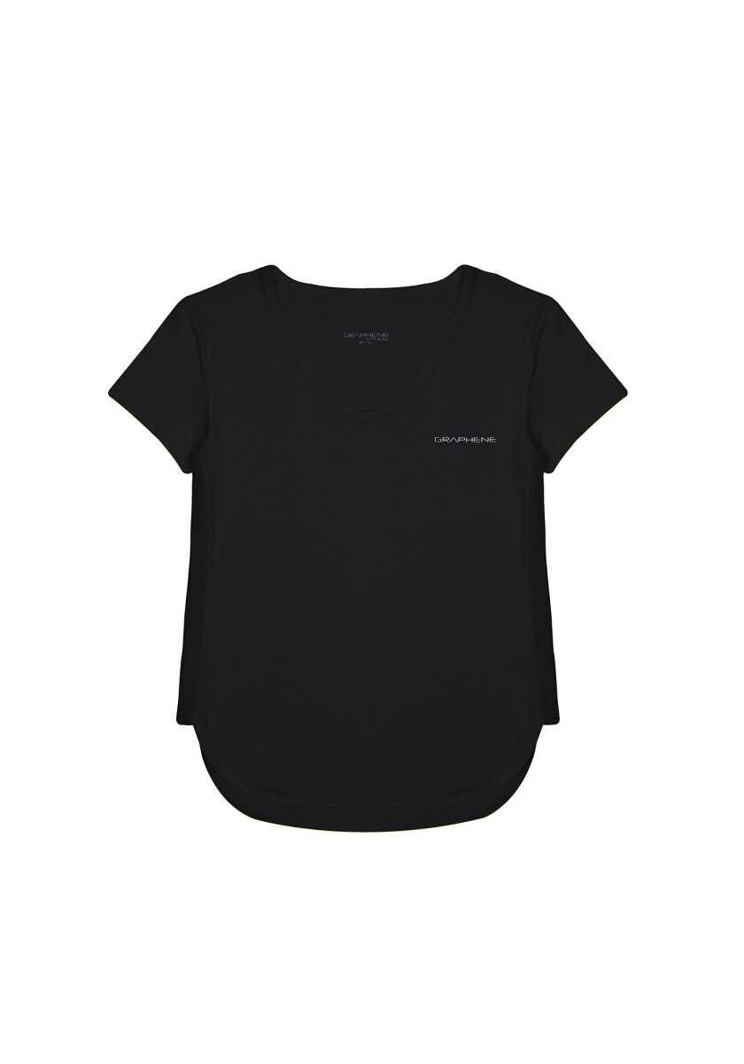 Remera Sport - Negro 