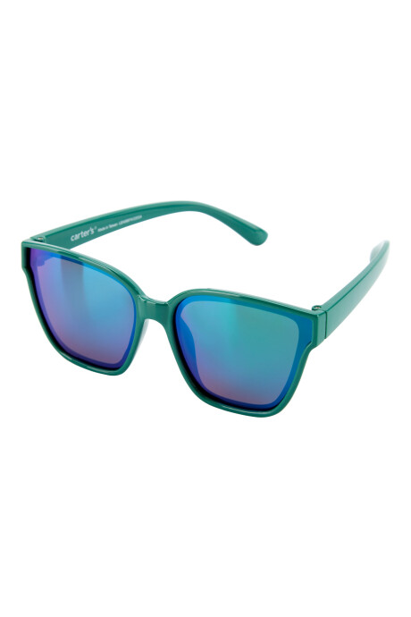Lentes de sol reflectivos, protección 100% uva-uvb Sin color
