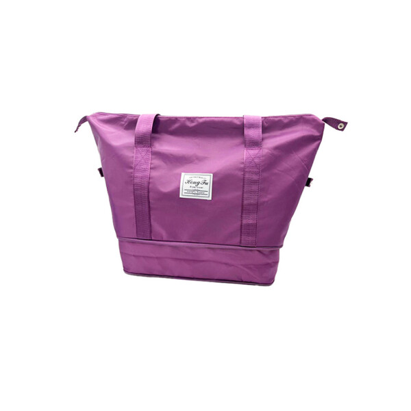 BOLSO PLEGABLE PARA VIAJES EXPANDIBLE MAGENTA