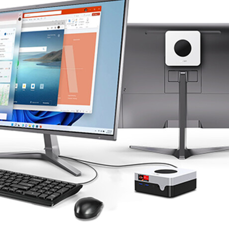 Equipo Mini PC Chuwi N100. Intel QuadCore. RAM 12GB. Disco Sólido 512GB. Win11 Equipo Mini PC Chuwi N100. Intel QuadCore. RAM 12GB. Disco Sólido 512GB. Win11