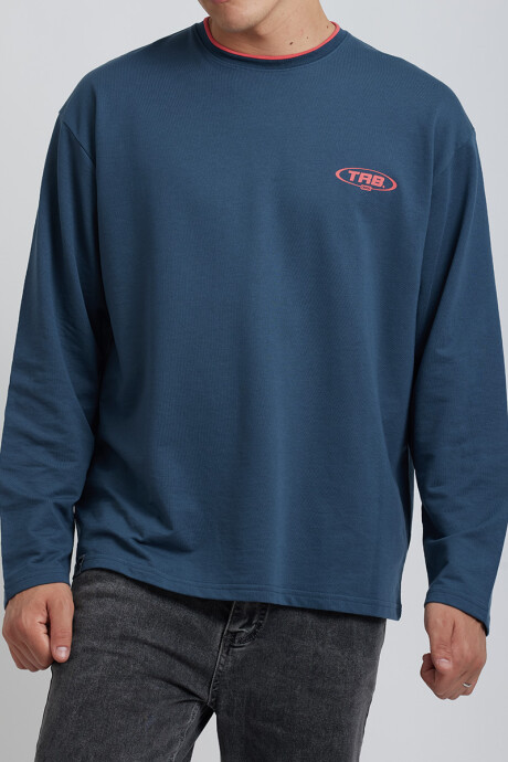 T-SHIRT M/L TRIBU DIXIE Petroleo