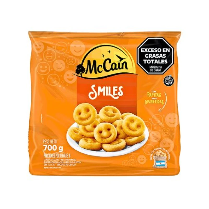 Papas Smiles McCain - 700g Papas Smiles McCain - 700g