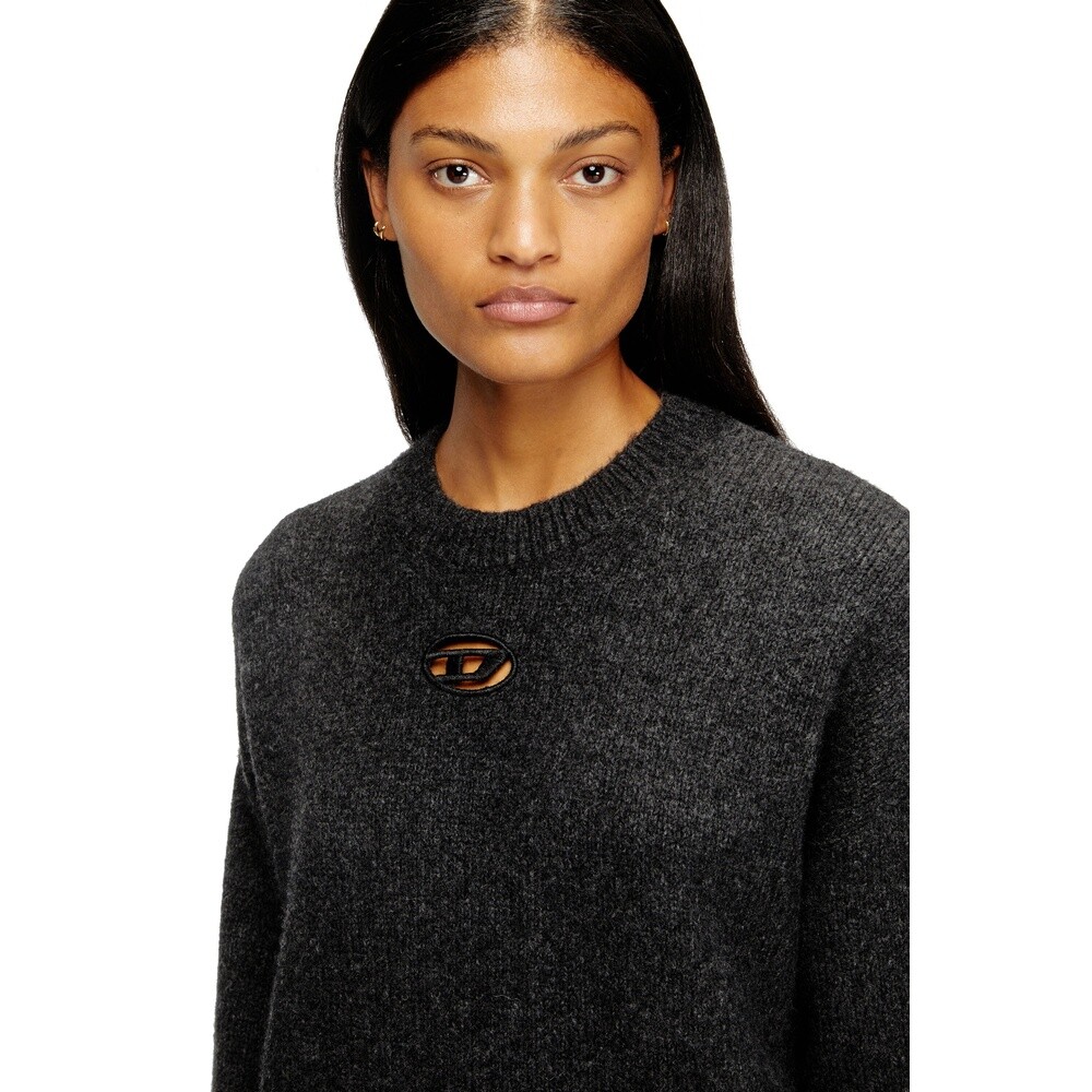 Polerones Para Mujer M-Areeta Knitwear Gris Oscuro