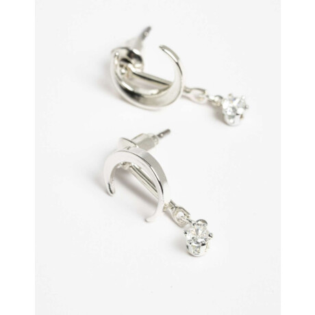 Aros Pasantes Mystic De La Línea Delicates Plateado