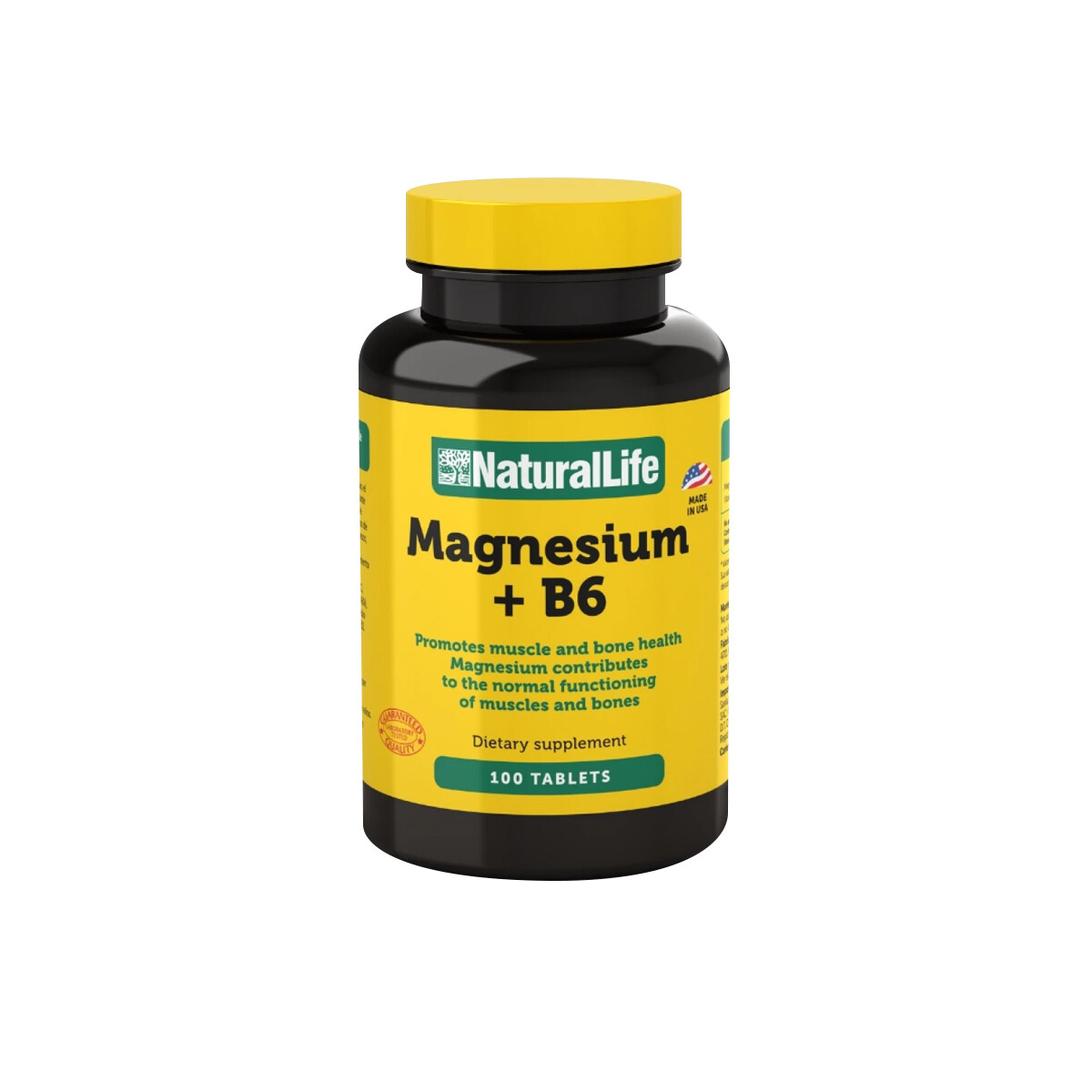 Magnesium + B6 x100 Natural Life 