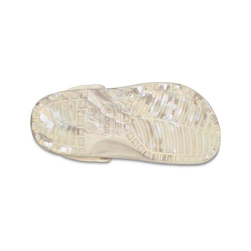 Classic Marbled Clog - Unisex Bone/multi