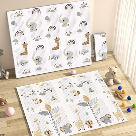 Alfombra de juegos Fancy 180x200cm plegable reversible Alfombra de juegos Fancy 180x200cm plegable reversible