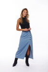 FALDA JEAN LUCINA AZUL CLARO