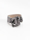 CINTO SNAKE GRIS