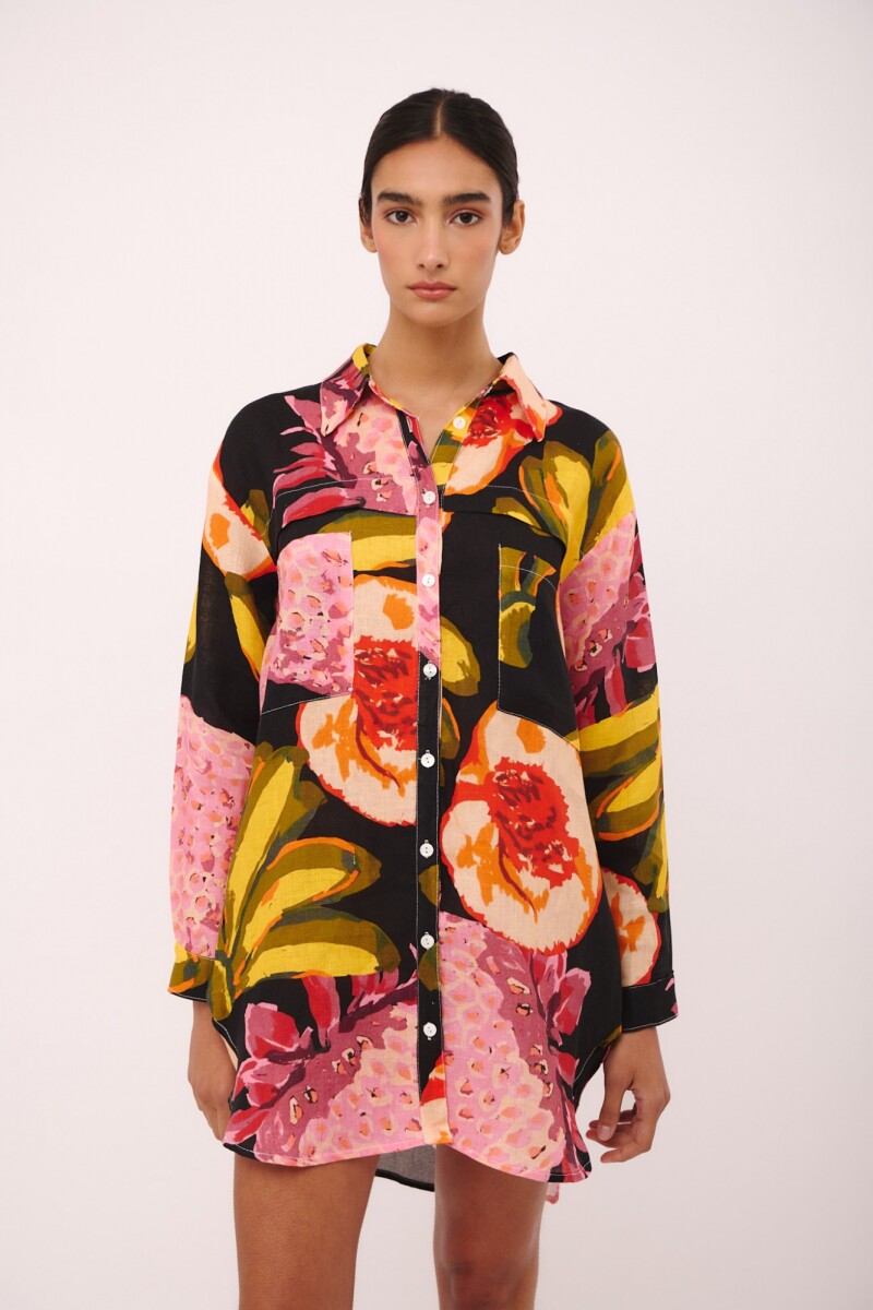 CAMISA MEN MORANGO PRINT Multifruit