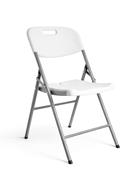 SILLA PLEGABLE LINEA MILAN BLANCO (V)