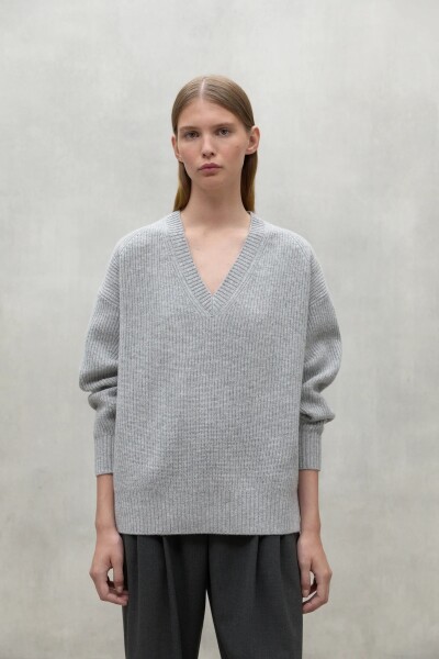 SWEATER TEJIDO AZALEAALF Gris