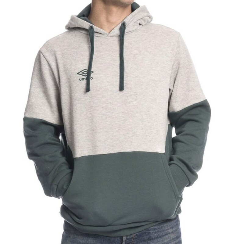 Canguro Infantil Umbro Hoodie Kids Gris Melange
