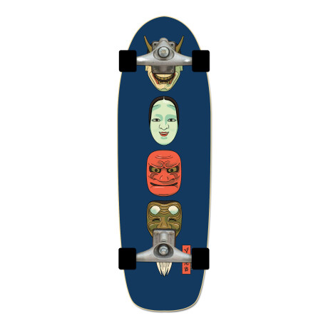 Verb CX Masks 31.25'' Blue - Surfskate Completo Verb CX Masks 31.25'' Blue - Surfskate Completo