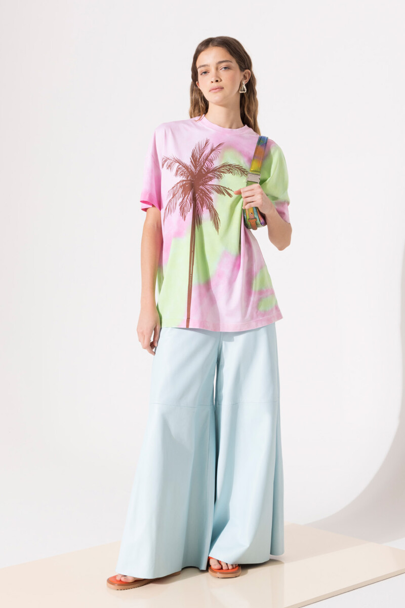 REMERA PALM Rosa