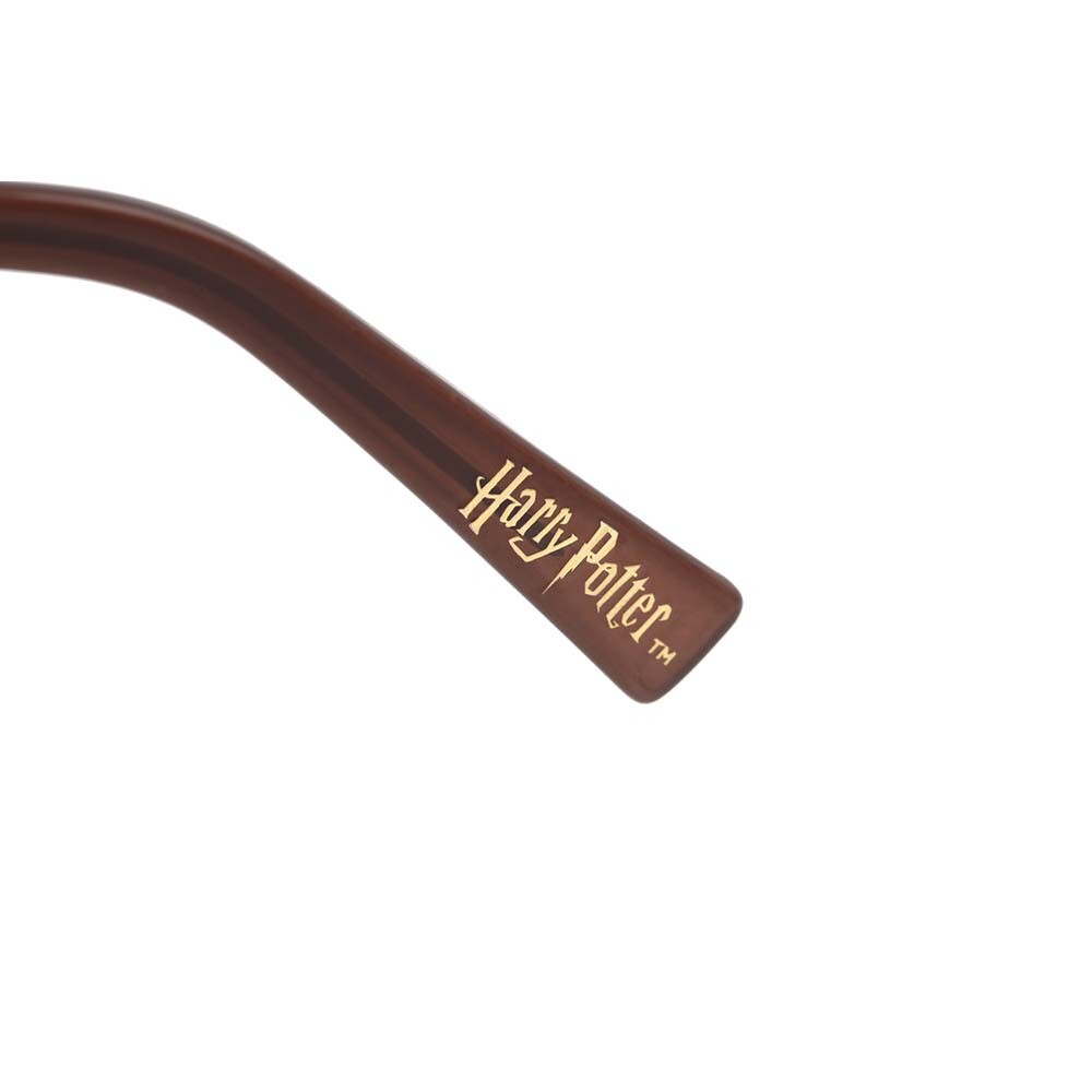 Lentes De Sol Harry Potter Jazz - Unisex Gradiente Marrón/Mate