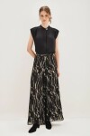 Pantalon Pierre Cebra Lurex Negro