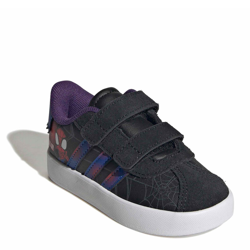 Championes de Niños Adidas Marvel Spider Man Vl Court 3.0 Infantil Negro - Azul