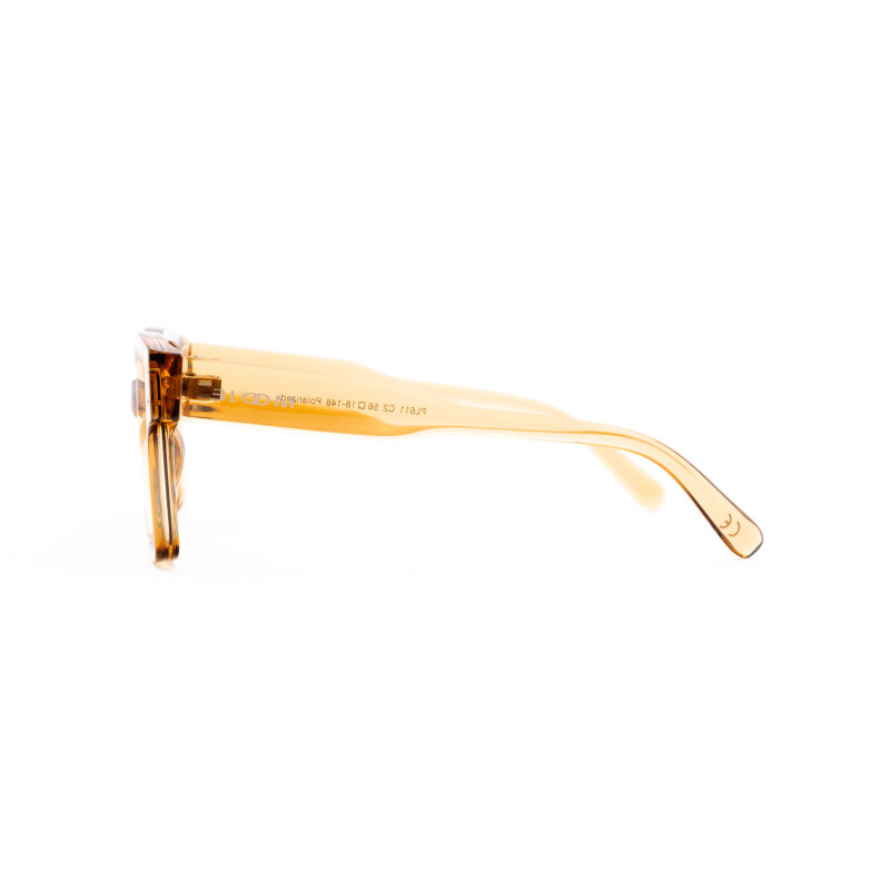 Lentes De Sol Bloom PL611 Para Mujer Polarizados Con Protección UV Y Visión Nítida Beige