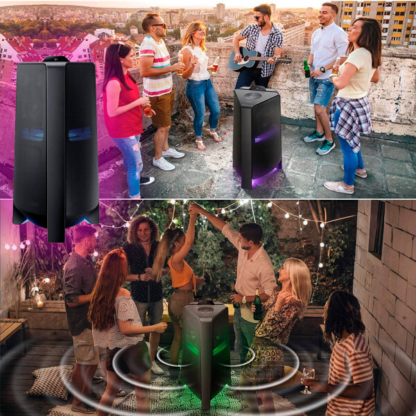 Samsung Sound Tower Mx-t70 Bluetooth TORRE DE SONIDO SAMSUNG GIGA PART MX-T70